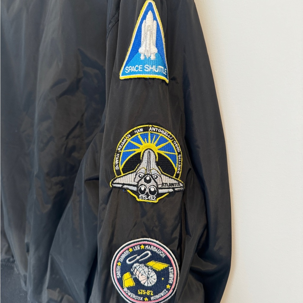 NASA patch black bomber jacket - Picture 5 of 7